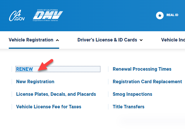 캘리포니아 DMV 자동차 등록 갱신 (Vehicle Registration Renewal) 온라인으로 하는 방법