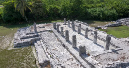[칸쿤 여행] 엘 레이 마야 유적지 (El Rey Archaeological Zone) - 다운타운에서 접근이 용이한 마야 고대 유적지로 이구아나가 유